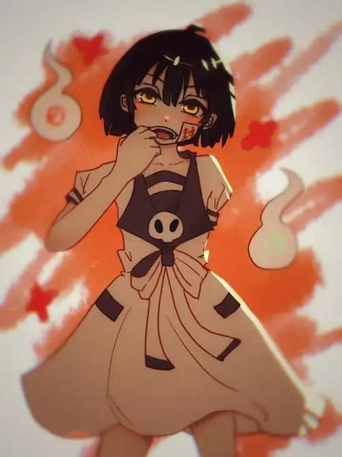 厕所里的花子酱