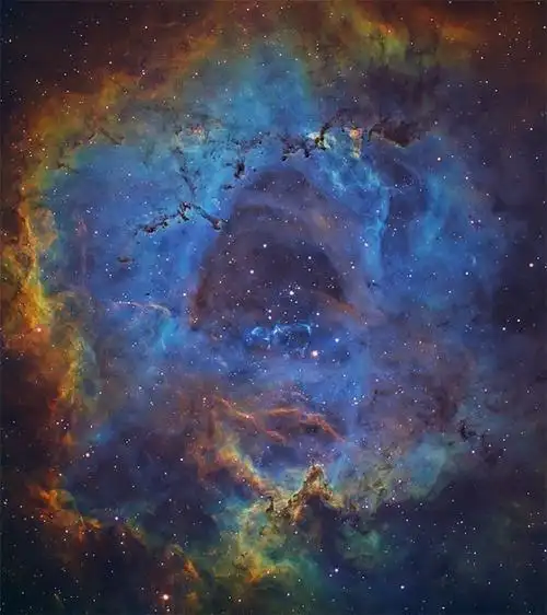 天文酷图##天文酷图#【maiz_julio天文酷图】ngc2244 麒麟座玫瑰星云