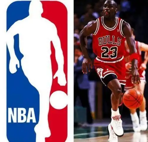 这是乔丹最标志的动作之一,但是也被中国的乔丹品牌所模仿.