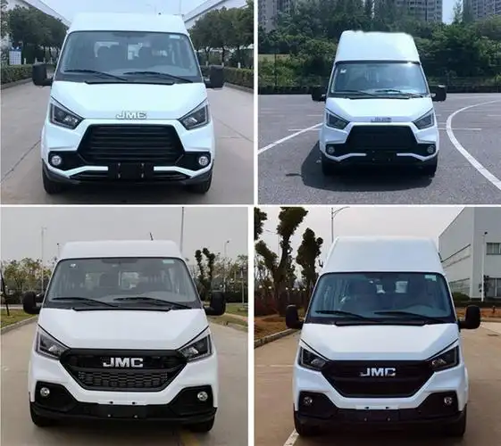 9座布局配柴油28t动力全新江铃特顺实车外观很霸气