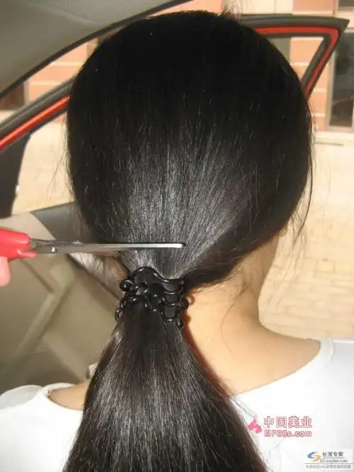 车内剪下准妈妈40厘米软发