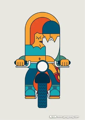 趣味插画美术作品,趣味插画简单图片