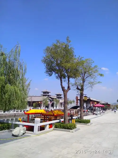 合阳莘国水城风景