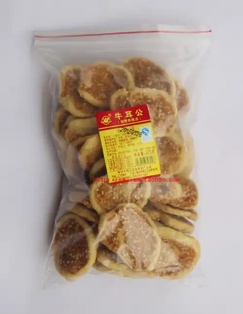 梅州客家特产东牛耳朵 牛耳公 猫耳朵甜品 美味零食特色小吃475克