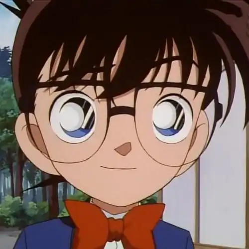 自截的圆脸柯南太可爱啦