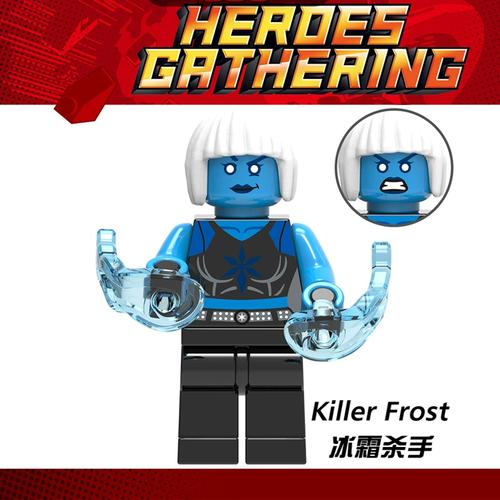 超级英雄sh472 冰霜女巫 冰霜杀手 76098第三方积木人仔兼容乐高