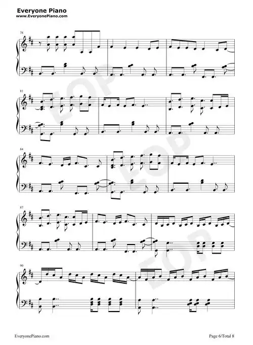 boy with luv-bts和halsey五线谱预览6-钢琴谱文件(五线谱,双手简谱