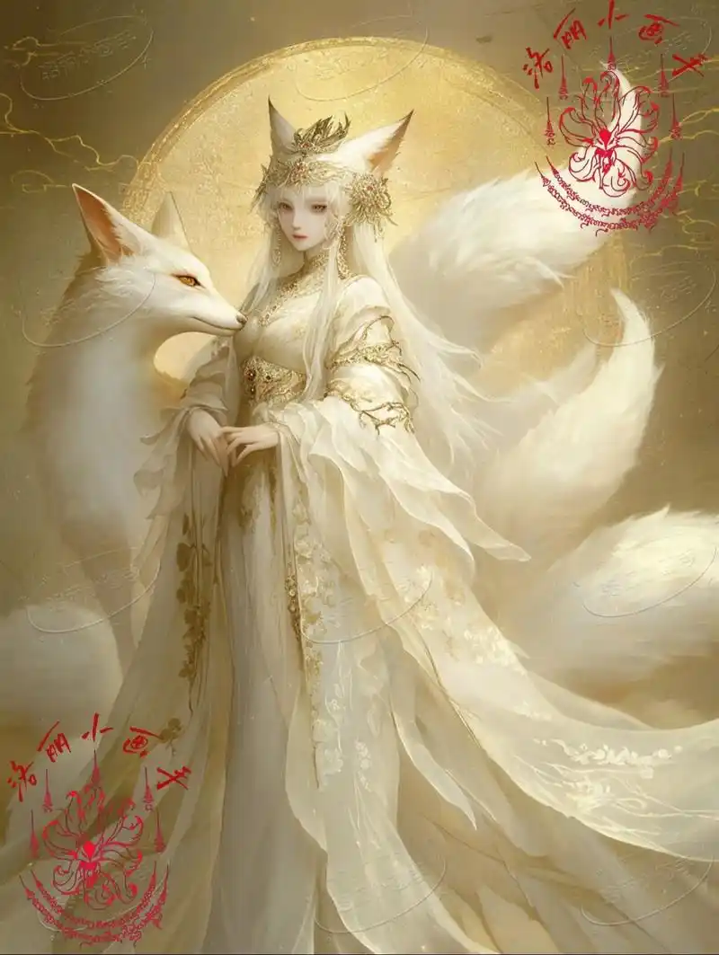 若是没有身后师61今朝还在渡劫难.#狐仙 #仙气十足 #九尾狐 - 抖音