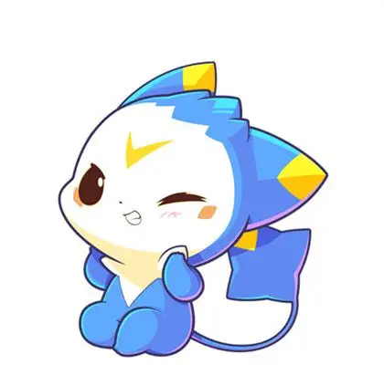 图神秘的蓝色宠物迪莫图片可爱外形红遍网络