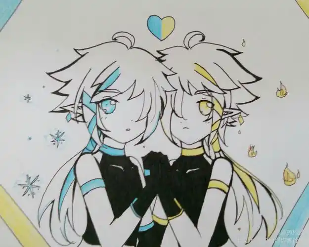 是冷热流拟人!好久没来lofter了