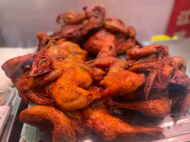 陆吉川乌江鸭香酥鸡排队1h才吃上