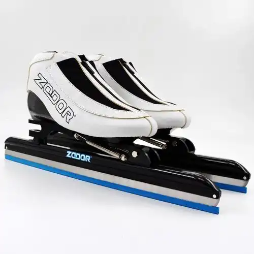 冰刀佐度碳纤速滑大道成人儿童拉簧冰刀鞋