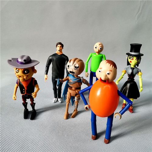 正版散货巴迪老师的基础教育盲盒 校长 决战强盗5寸可动人偶现货