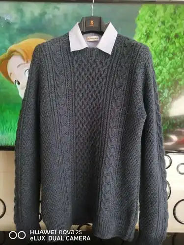 201904期周热门编织作品19款时尚手编毛衣女士男士儿童中老年毛衣