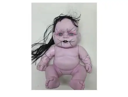 超人气恐怖玩具活死人娃娃还是有点怕怕