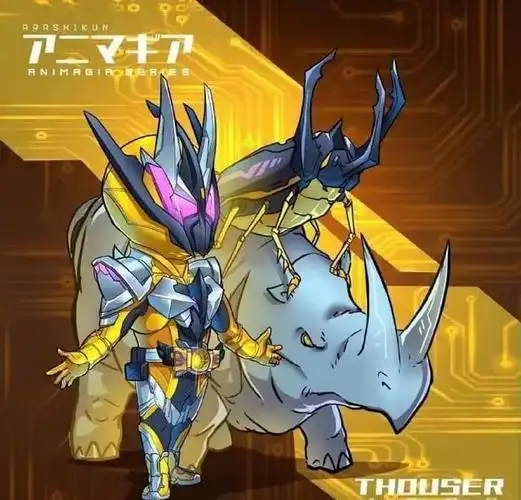 模玩控:q版《假面骑士01》人物插画,你最喜欢哪张?