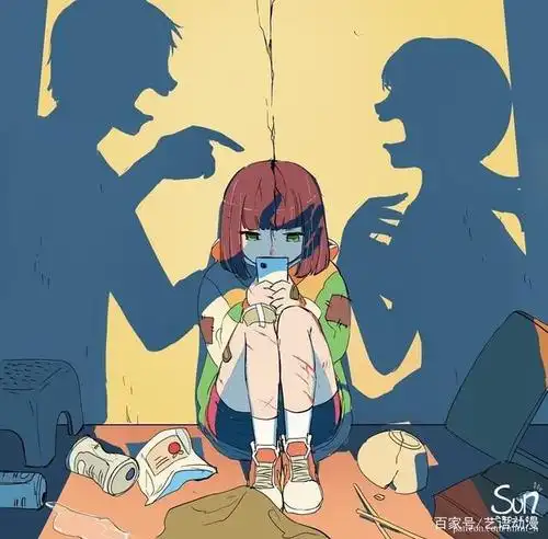 一组漫画揭示抑郁症的原因,有点残酷,但要面对这些!