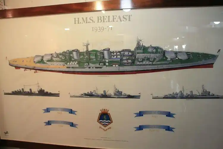 royalnavy的最后余晖hmsbelfast轻巡洋舰贝尔法斯特号巡礼