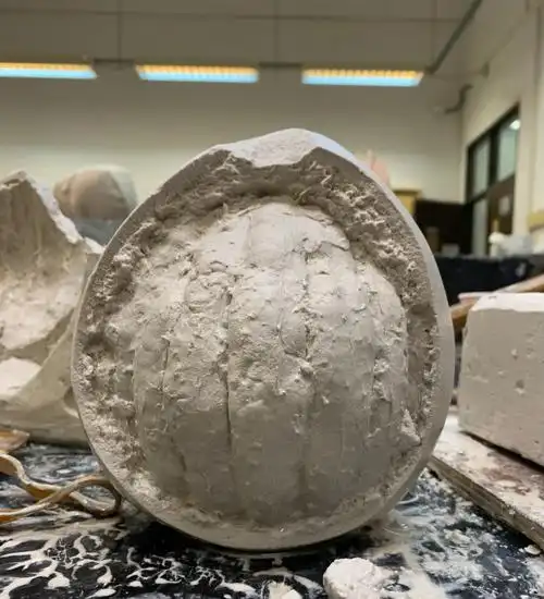 广美陶艺石膏翻模成果