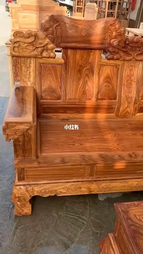 国标红木刺猬紫檀大奔沙发613件