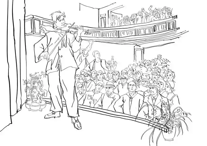 svg漫画聂耳和国歌的故事之出走北平