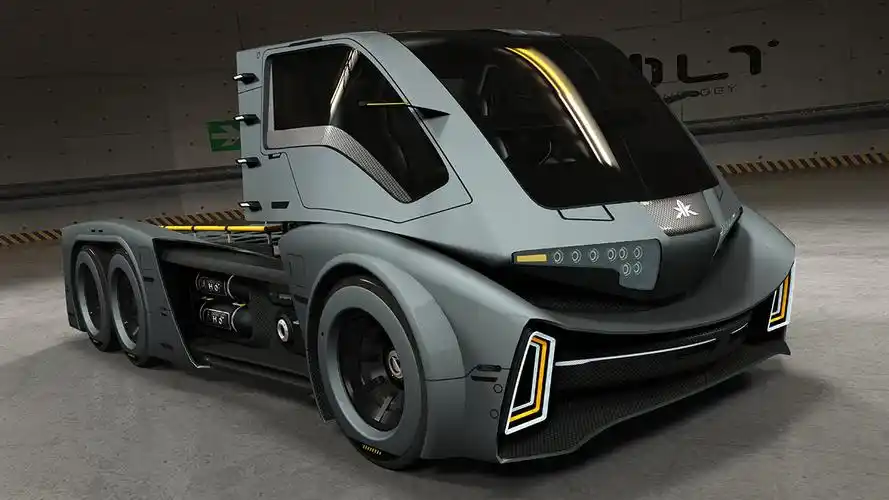 hydrohauler概念运输卡车概念设计粉丝数字艺术