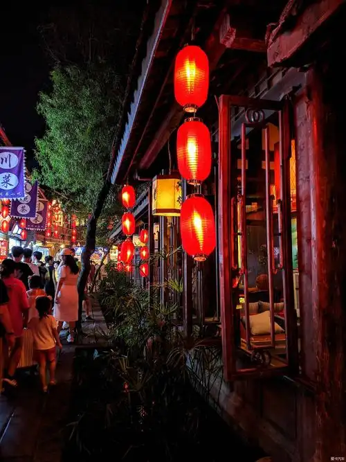 > 夜游最美的街道 ~ 成都锦里