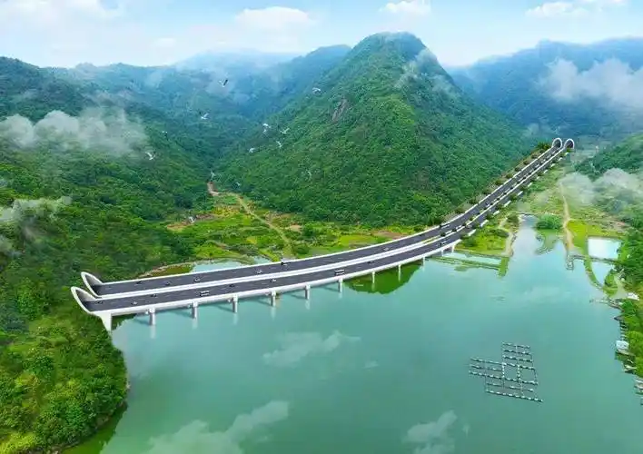 637国道张溪至岩坦段改建工程,起点位于林坑村道与福大线交叉口,终点