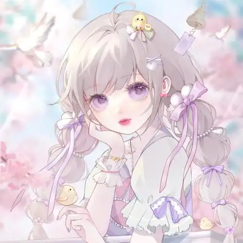 二次元女生头像非原创可拿图