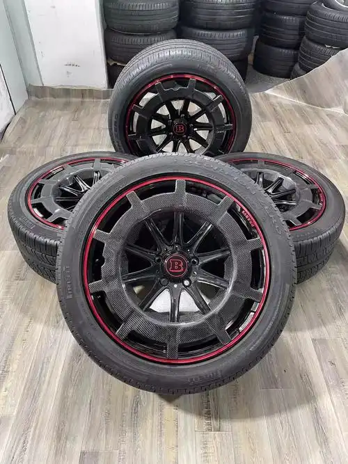 奔驰大g碳纤维22寸轮毂巴博斯g900碳.奔驰大g碳纤维22 - 抖音