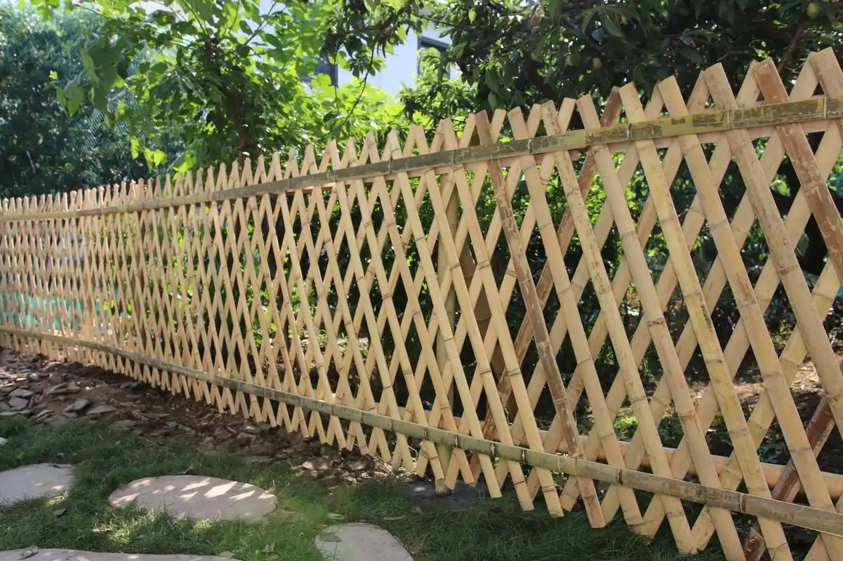 户外隔断竹篱笆防腐花园庭院紫竹围栏阳台院子竹篱笆围栏批发户外竹