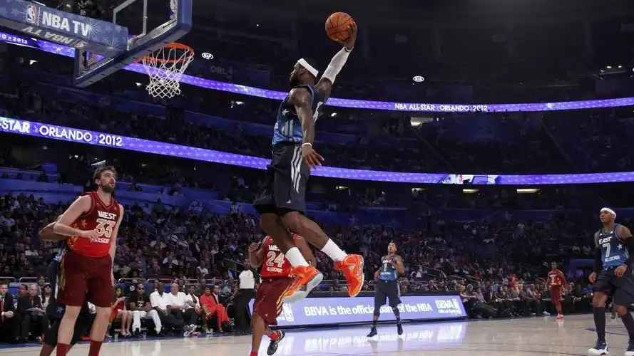 nba全明星篮球詹姆斯灌篮桌面壁纸壁纸