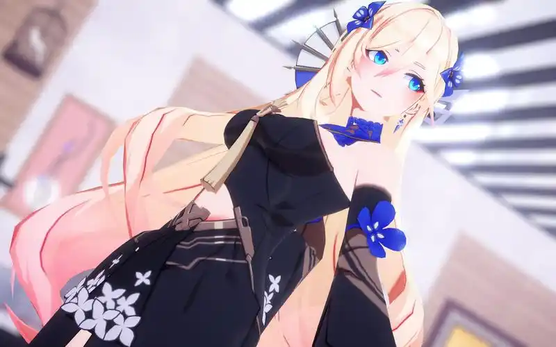 4k崩坏3mmd幽兰黛尔国士无双lamb