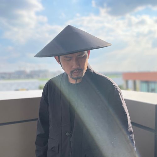 原物三生|無诤 侠客斗笠帽 冲锋衣防水面料 遮阳挡雨 可卷起携带