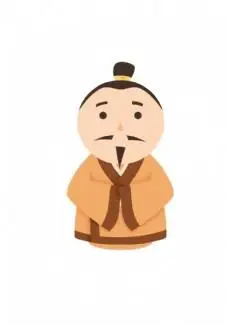 古代卡通人物 男人