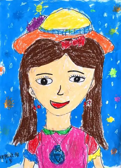 作品名称:  《我的自画像》