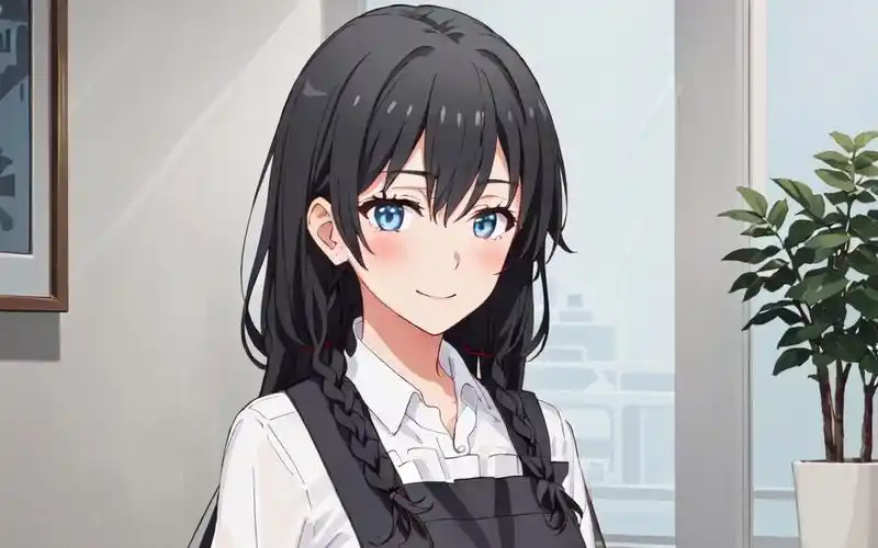 雪之下雪乃围裙装66