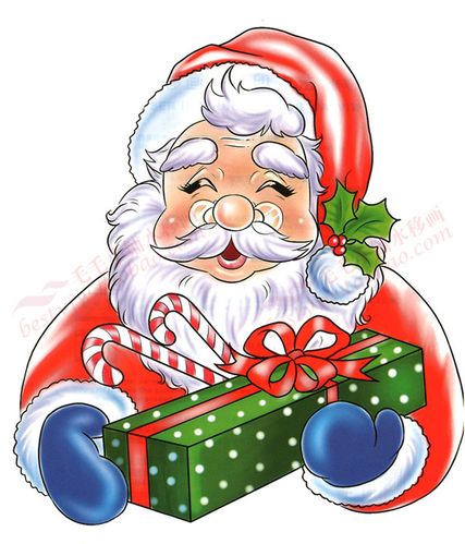 75-117  圣诞节毛毛小铺水移画厨房浴室瓷砖贴冰箱玻璃贴卡通儿童