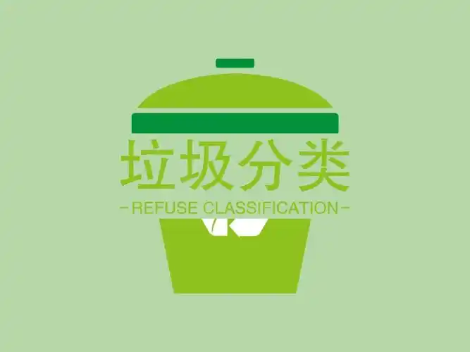 垃圾分类logo设计案例