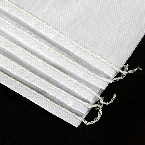 袋大米面粉腻子粉袋白色编织袋加厚蛇皮袋子搬家尼龙袋快递包装