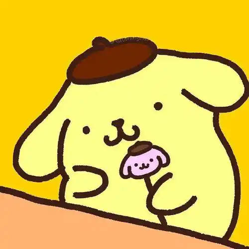 软萌可爱的布丁狗头像