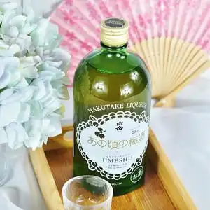 日本金奖九州熊本白岳昔日梅汁梅酒进口低度微醺包邮300ml/720ml