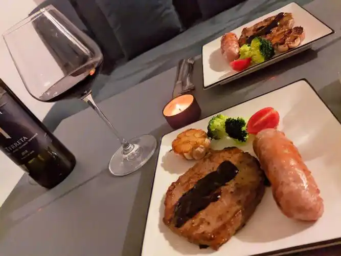 煎牛排 #浪漫的烛光晚餐  #记录生活  我以为我享受的是成品00