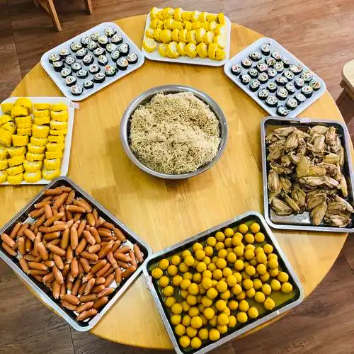 恩恩幼儿园大四班自助餐分享