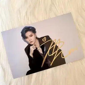 鹿晗签名照(亲签)鹿晗亲笔签名