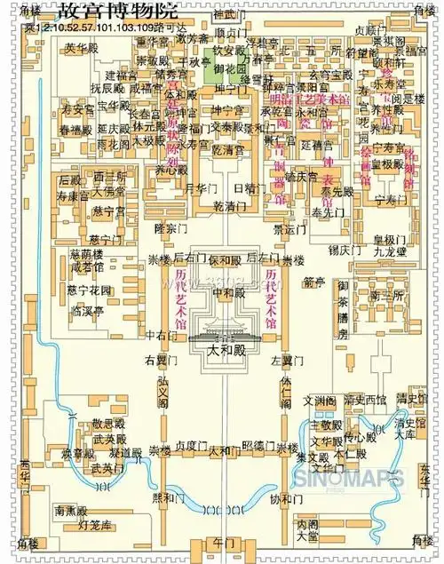 北京景点旅游地图和导游图大全