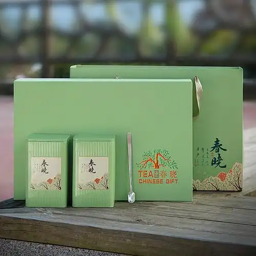西湖龙井茶叶包装盒空礼盒日照绿茶铁罐空罐黄山毛峰马口铁茶叶罐