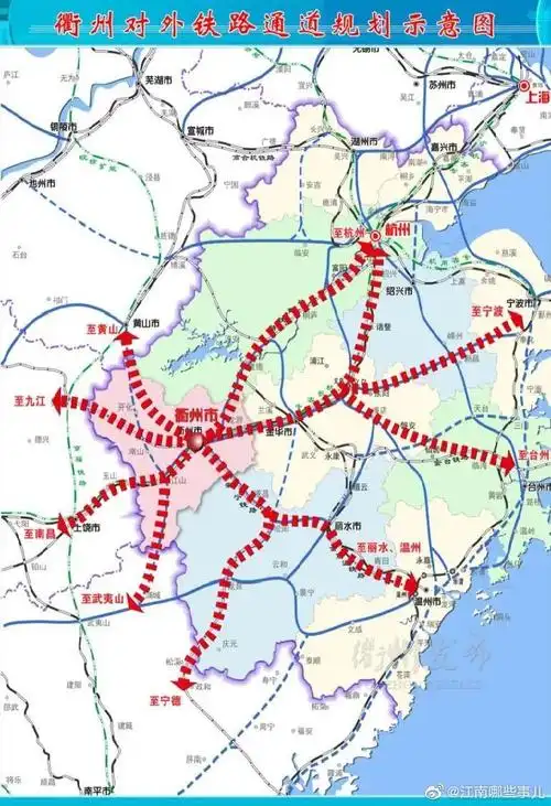 衢丽铁路二期工程有新进展北接杭衢铁路衢江站经龙游站