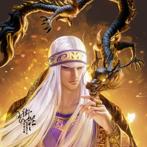 卫庄0114生日快乐##卫庄##2024 新年快乐##秦时明月卫庄##少年卫庄