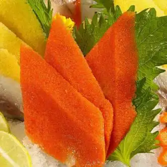 条希鲮鱼籽红黄两色可选即食刺身料理寿司鲱鱼籽西鲮鱼籽 红色希鲮鱼